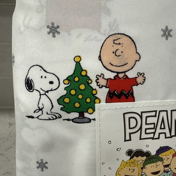 Christmas Peanuts SNOOPY FULL Bed 4 pc Sheet Set Berkshire Blanket & Home Co NEW - Picture 4 of 8